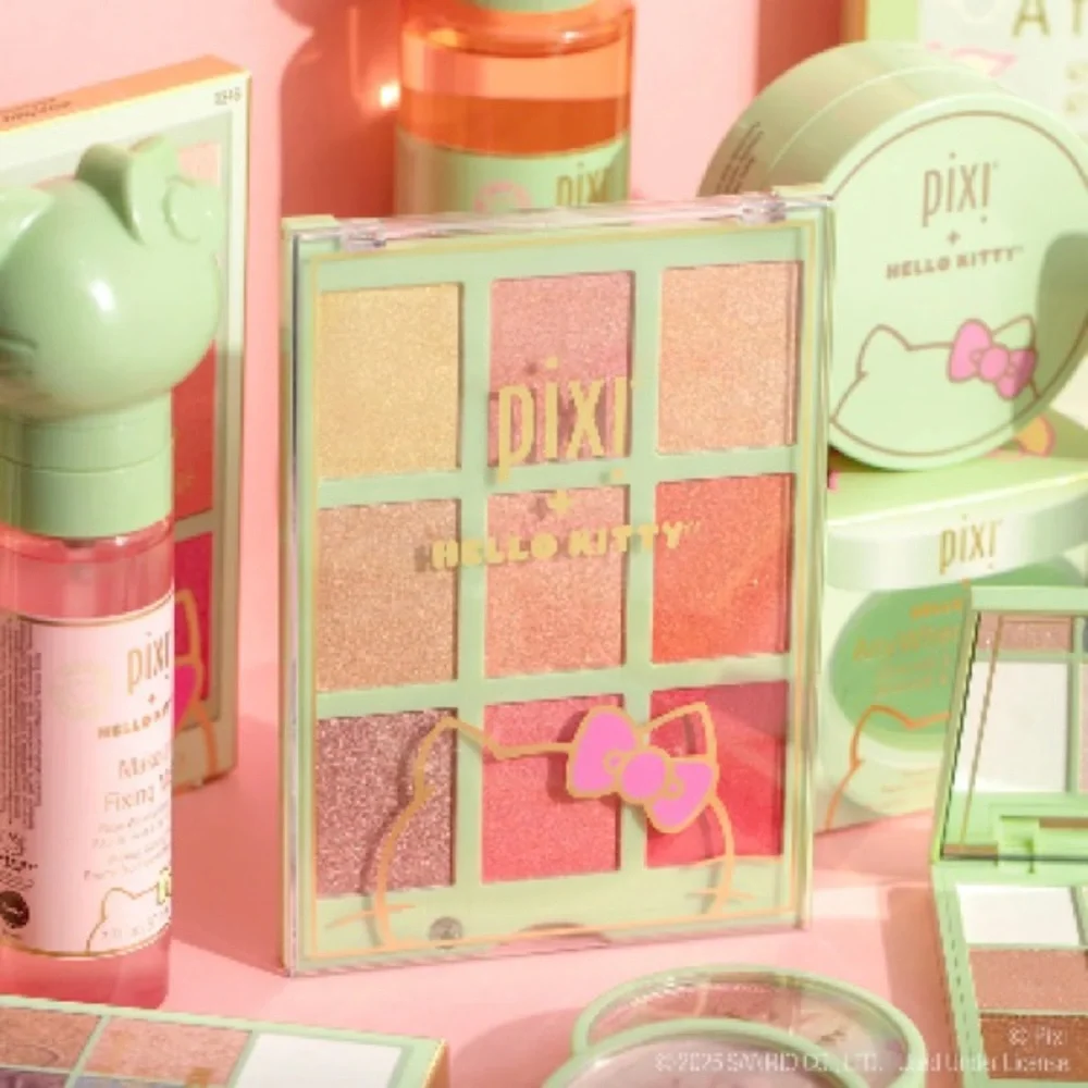 PIXI x HELLO KITTY Collection • Discontinued Rose Green Tea Makeup Setting Spray